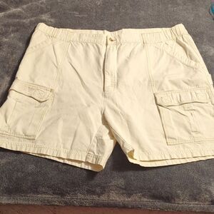 Himalaya Outfitters Cargo Shorts Mens 46‎ Beige Casual Outdoor Hiking Bottoms